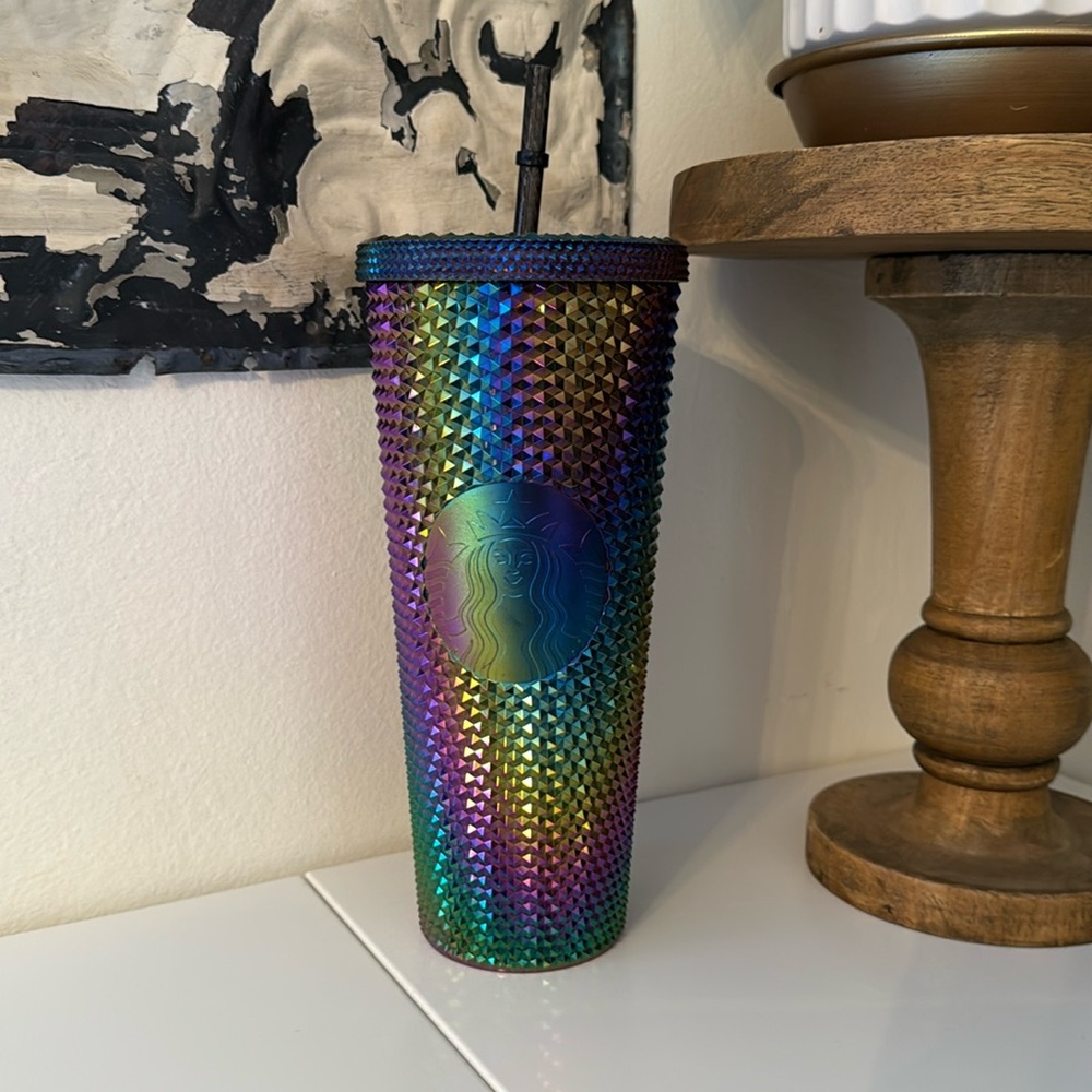 Starbucks Studded Rainbow Tumbler